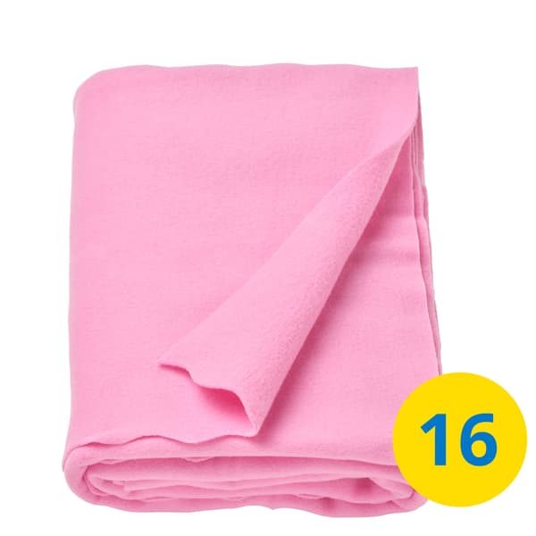 DAGGKÅPOR throw, rose.