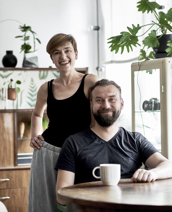 Dagmara e suo marito Krzysztof.