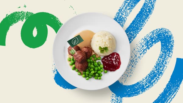 Danie z klopsikami roślinnymi