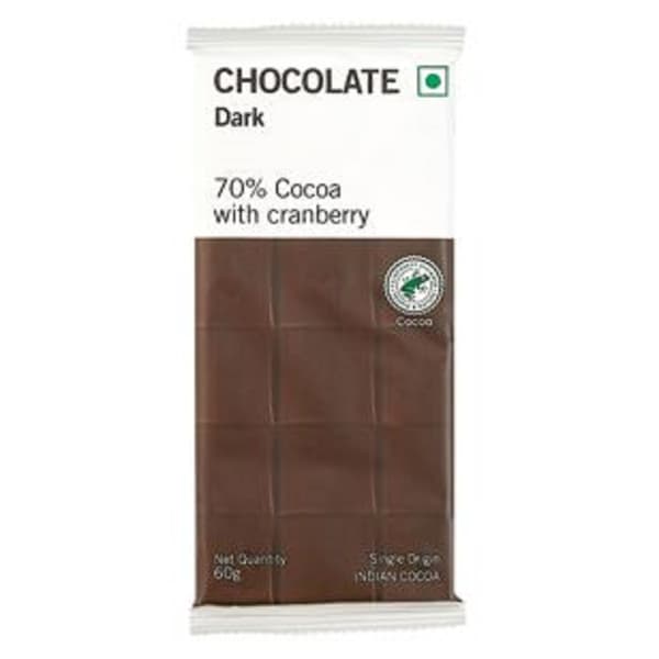 Dark Chocolate with Cranberries

