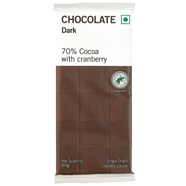 Dark Chocolate with Cranberries