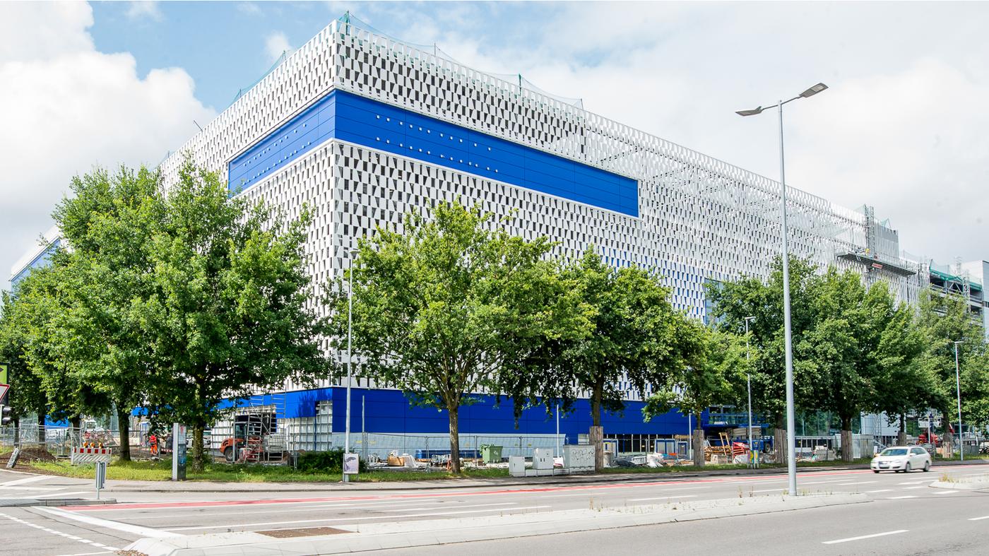 Das IKEA Einrichtungshaus in Karlsruhe