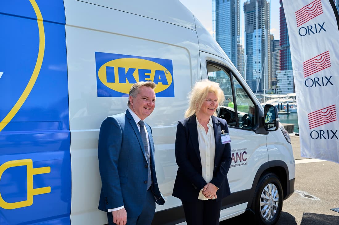 New electric vehicles delivering for IKEA Australia IKEA