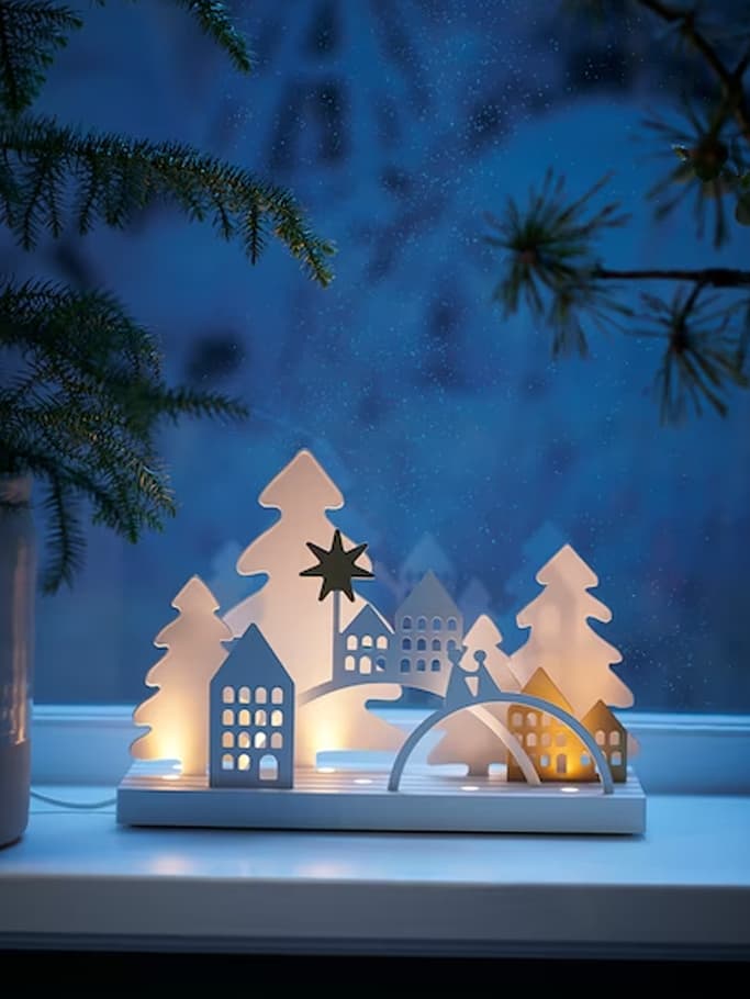 Decoració de taula lluminosa