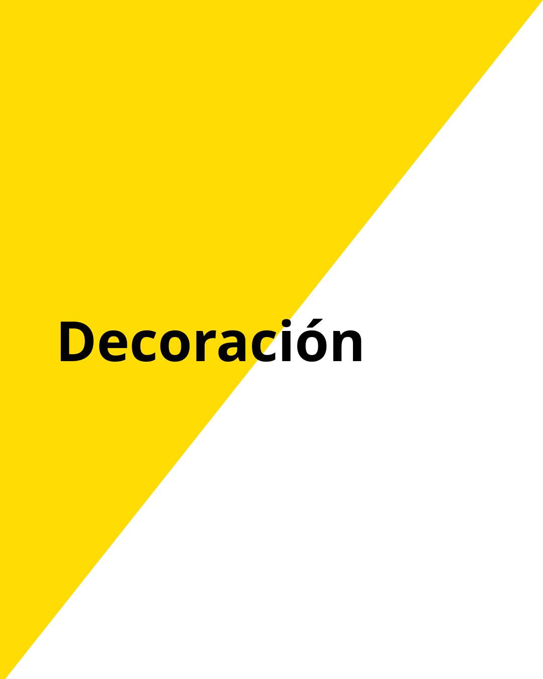 Decoración