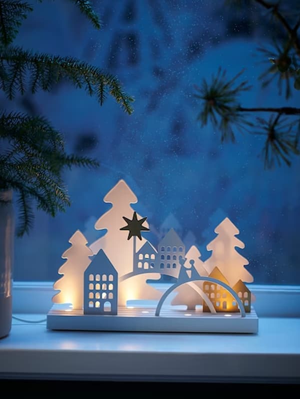 Decoración luminosa de mesa