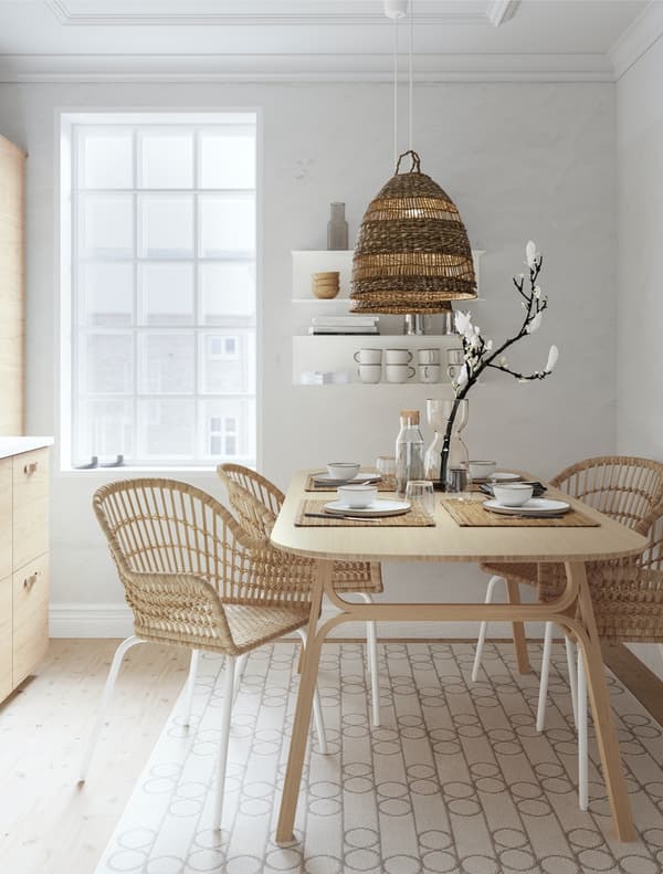 decorate the table for home visits