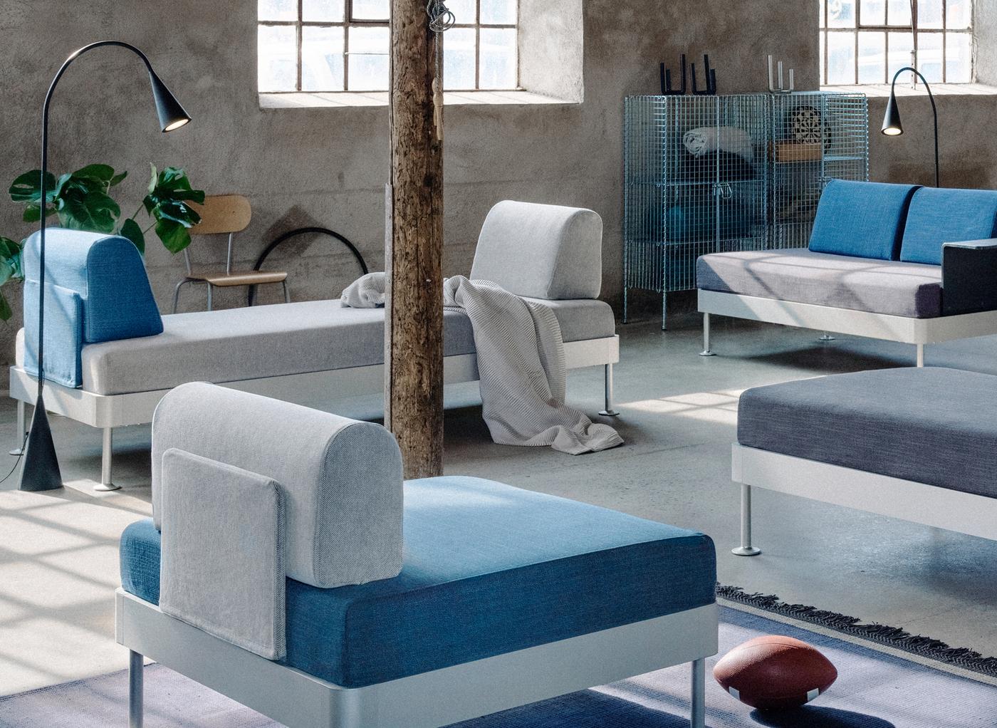 IKEA × Tom Dixon DELAKTIG 2人掛けソファ IKEA × Tom Dixon DELAKTIG 2人掛けソファ - メルカリ