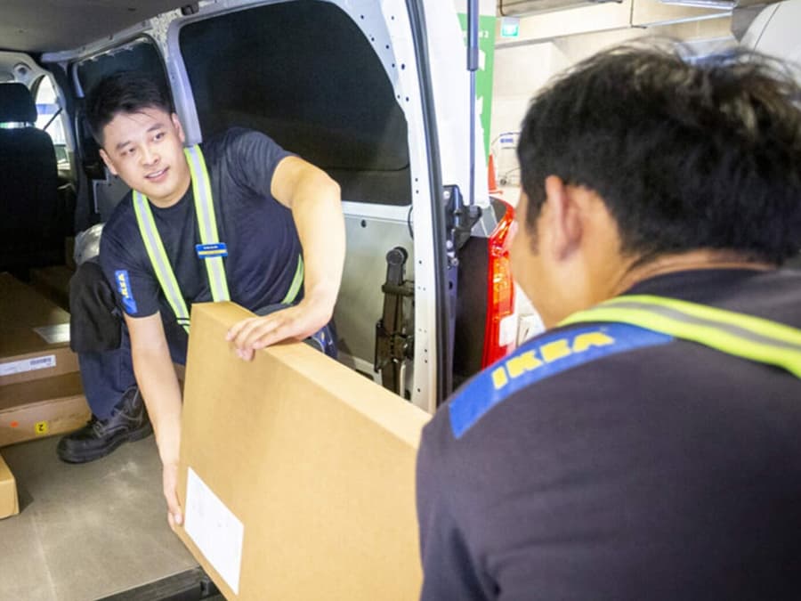 Home delivery service IKEA