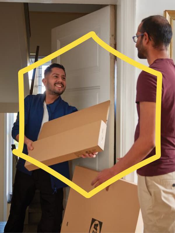 Delivery to customers house
