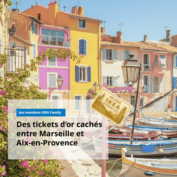 Des tickets d'or cachés entre Marseille et Aix-en-Provence