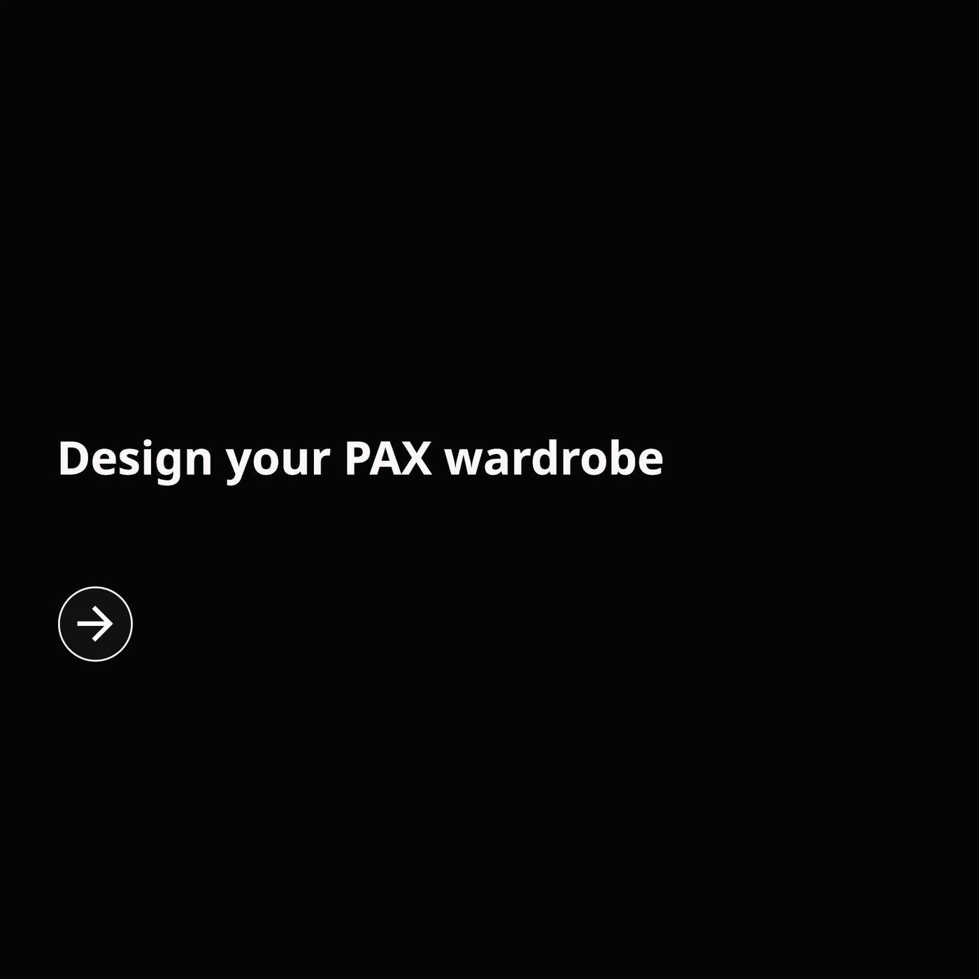 Design your PAX wardrobe