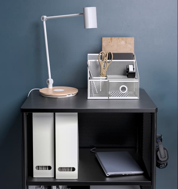 Desk organisers for organising documents at home