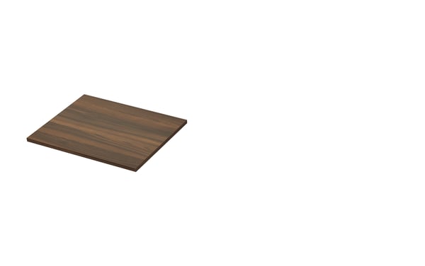 Deska, hnědá vzor ořech/laminovaná deska