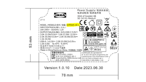 detail of the technical information 