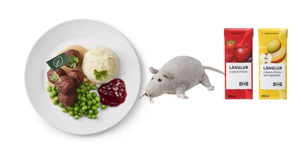 Dětské bezmasé menu, GOSIG RÅTTA