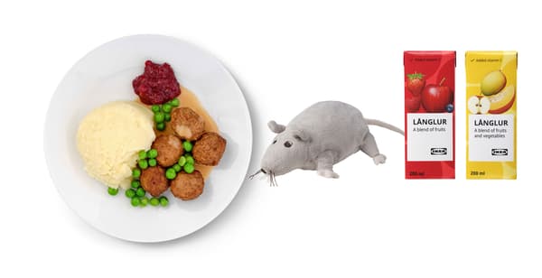 Dětské menu, GOSIG RÅTTA