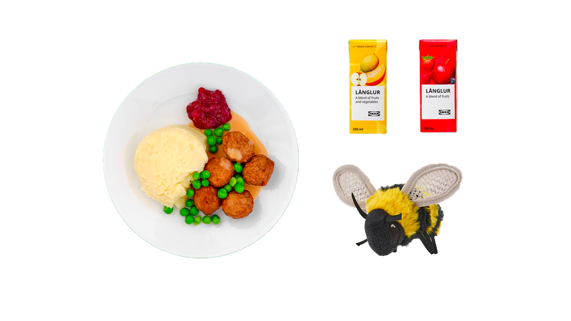 Dětské menu + hračka