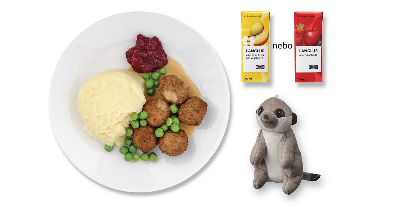 dětské menu surikata