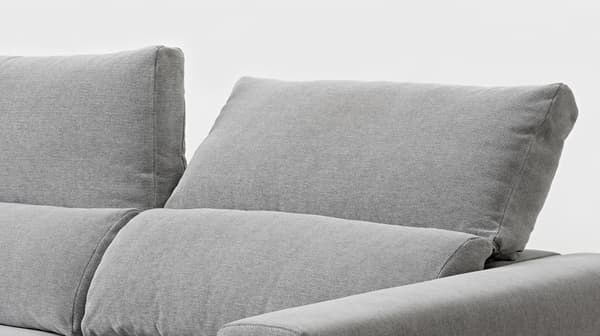 Dettagli di un poggiatesta regolabile di un divano letto ESKILSTUNA.