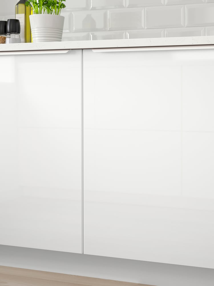 La cuisine RINGHULT au fini blanc brillant et lustré IKEA CA