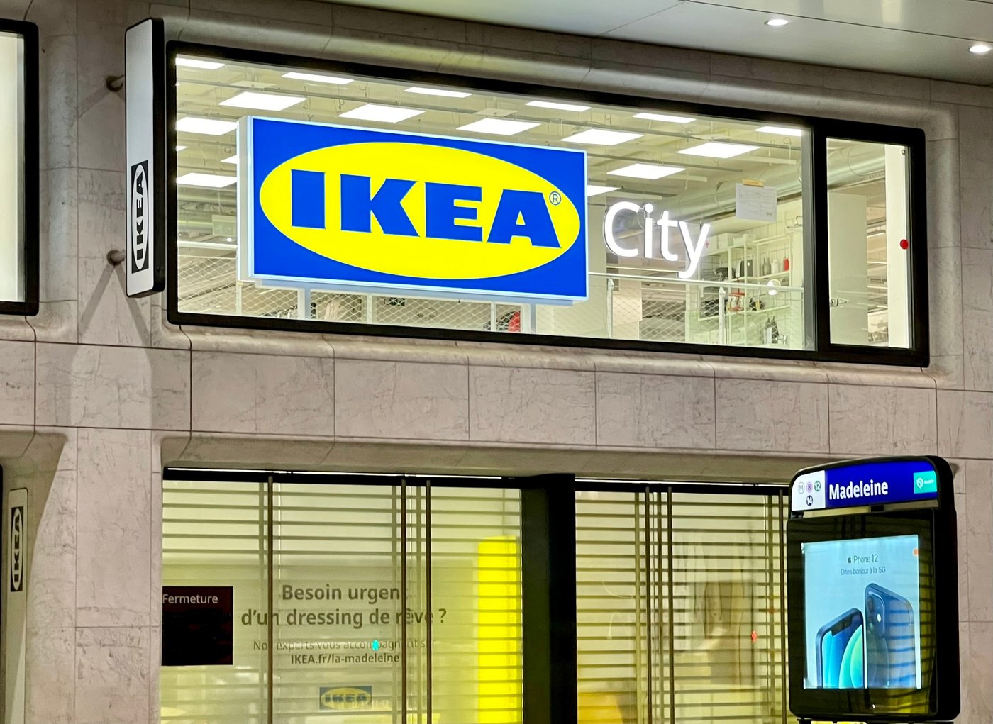 IKEA City Paris La Madeleine magasin meubles & deco IKEA