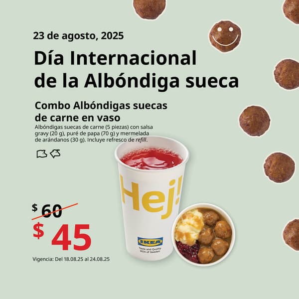 Día internacional de la Albóndiga sueca