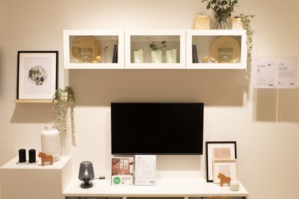 Die Ausstellungsfläche im IKEA Pop-up in Wolfsburg.