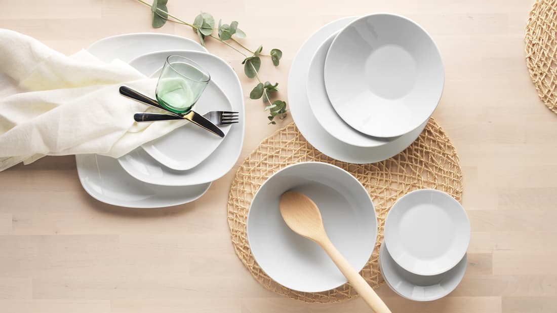 Geschirr Set 12 Personen Ikea