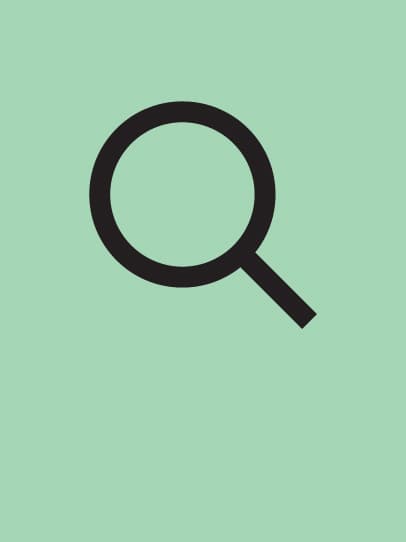 Discover unused spaces on a green background