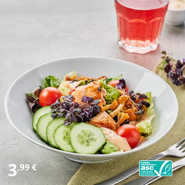 Dish at the Swedish Restaurant: