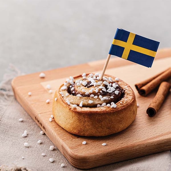 Dish at the Swedish Restaurant: