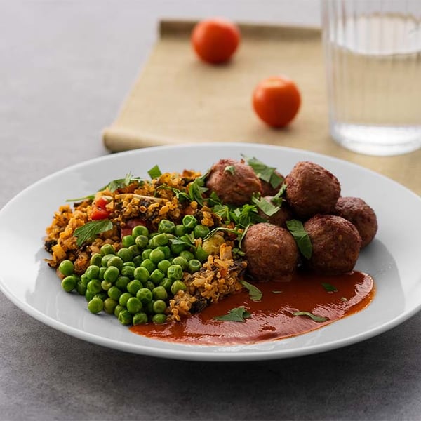 Dish at the Swedish Restaurant: