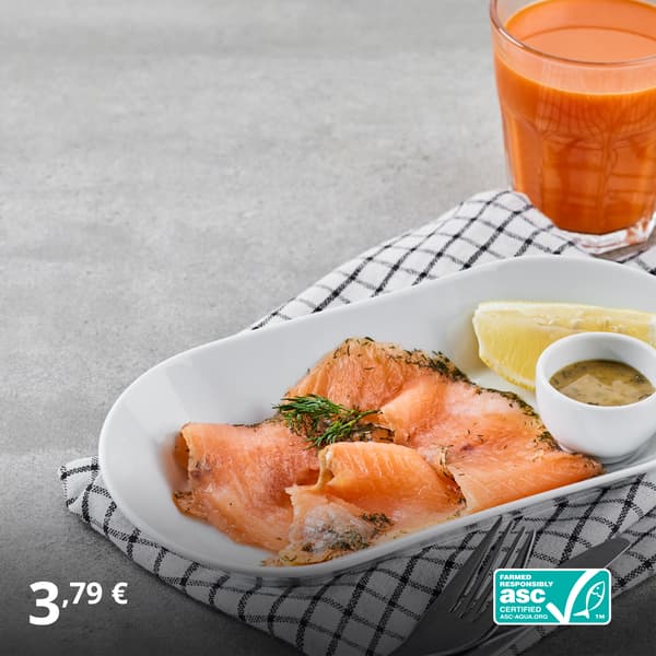 Dish at the Swedish Restaurant: