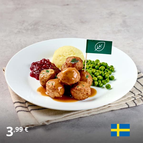 Dish at the Swedish Restaurant: