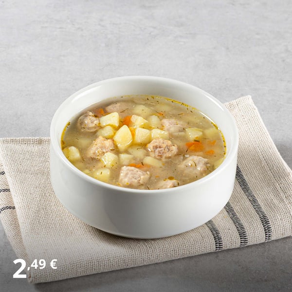 Dish at the Swedish Restaurant: