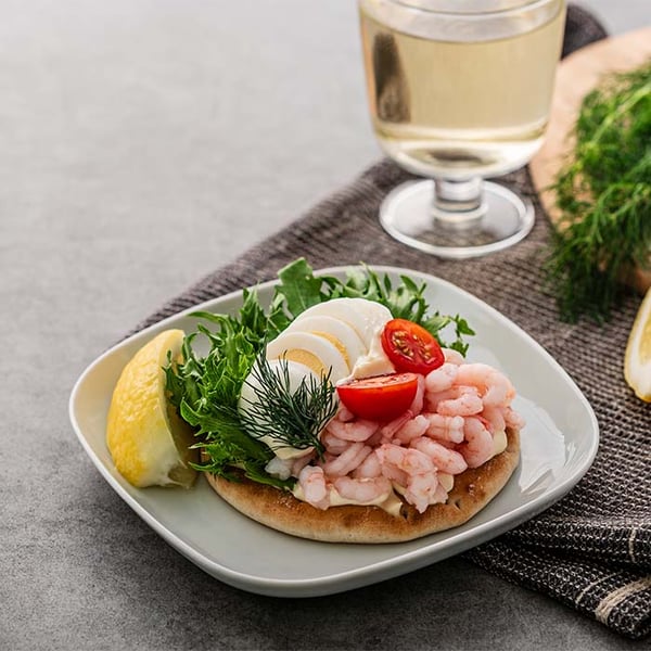 Dish at the Swedish Restaurant: