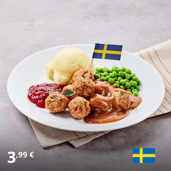 Dish at the Swedish Restaurant: