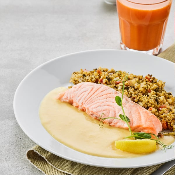 Dish at the Swedish Restaurant: