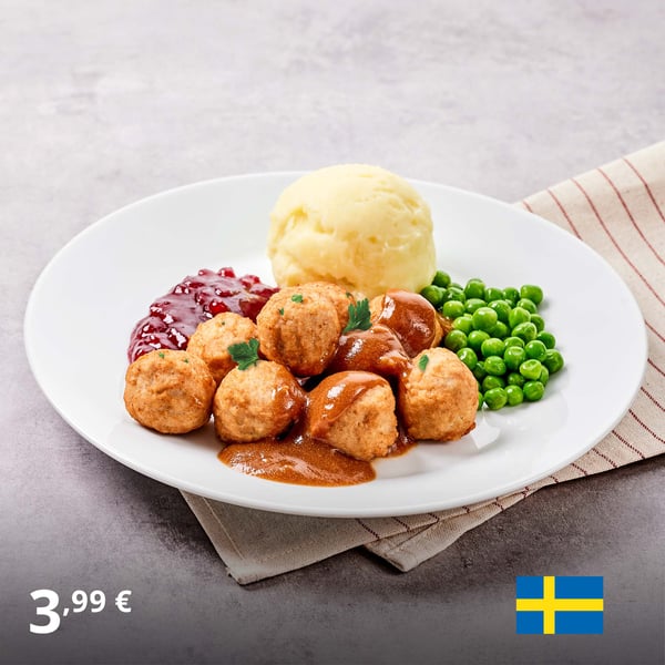 Dish at the Swedish Restaurant:
