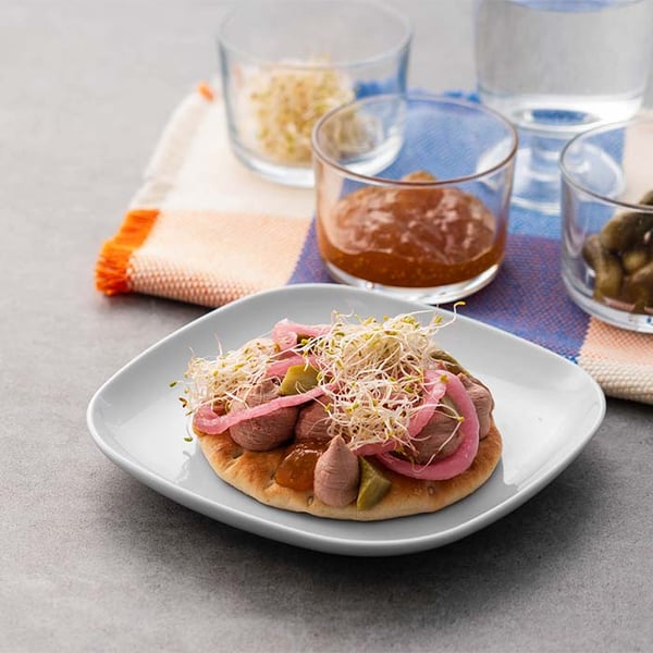 Dish at the Swedish Restaurant: