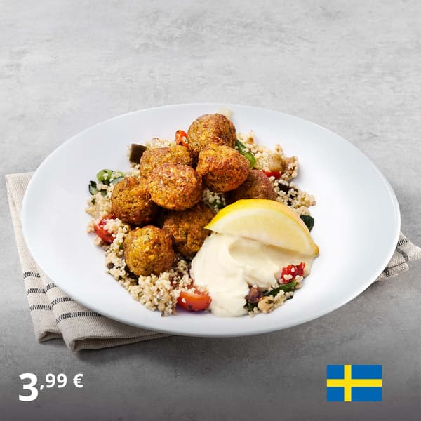 Dish at the Swedish Restaurant: