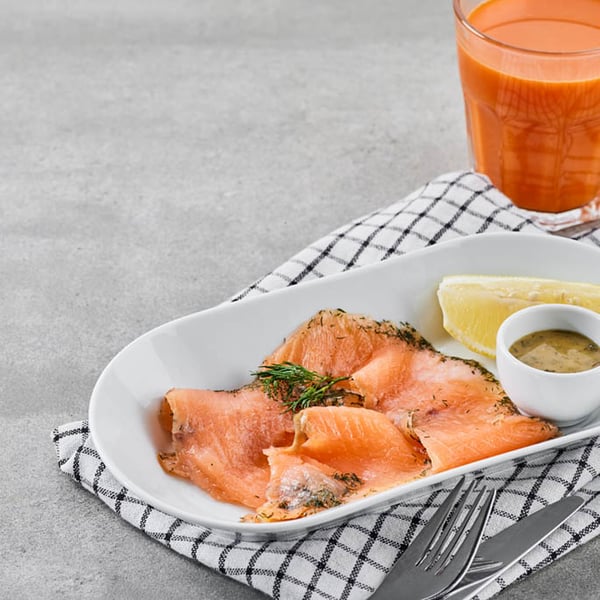 Dish at the Swedish Restaurant: