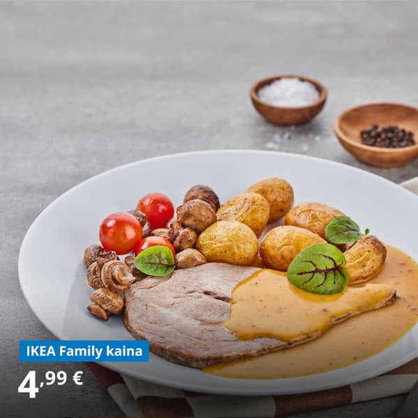 Dish at the Swedish Restaurant: