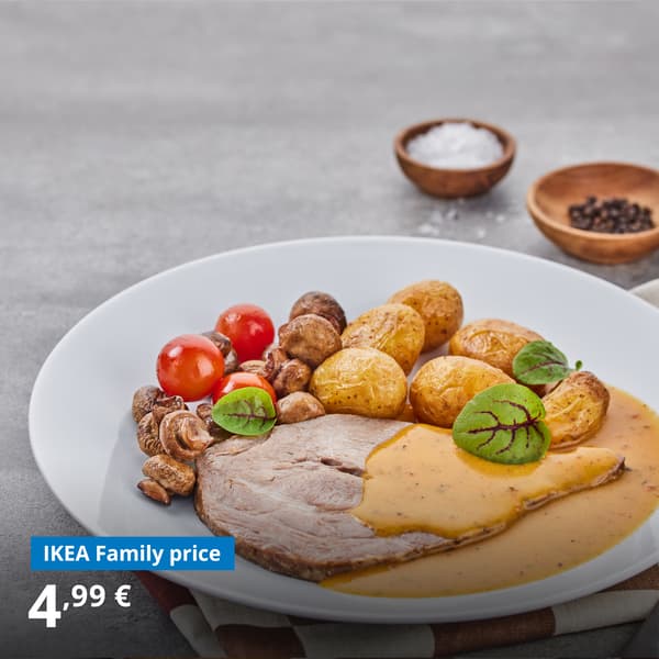 Dish at the Swedish Restaurant: