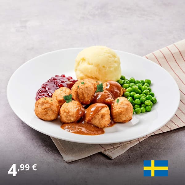 Dish at the Swedish Restaurant: