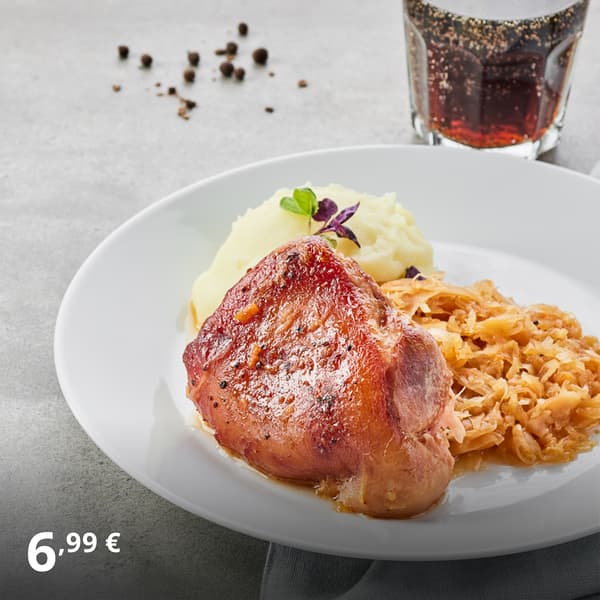 Dish at the Swedish Restaurant: