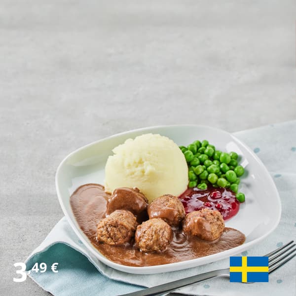 Dish at the Swedish Restaurant: