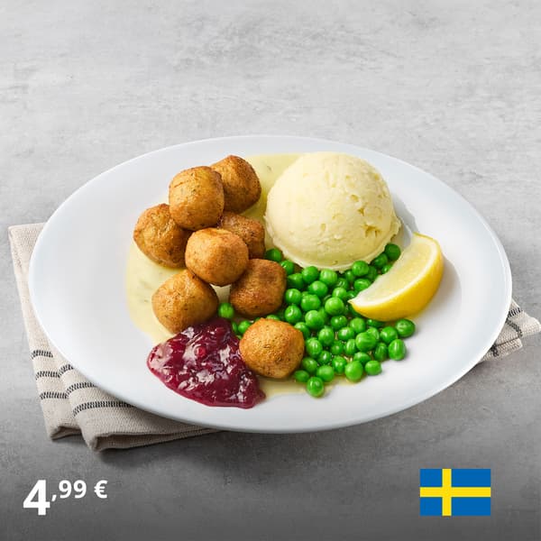 Dish at the Swedish Restaurant:
