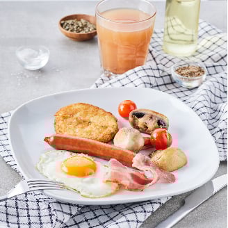 Dish at the Swedish Restaurant: